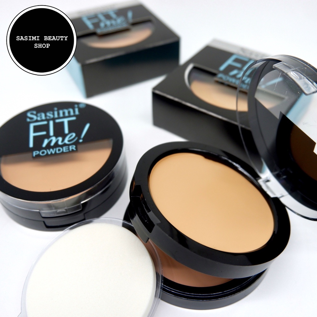 SASIMI Fit Me 2in1 Concealer&Powder ตลับคอนซีลเลอร์และแป้งผสมรองพื้น