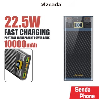 แบตสำรอง รุ่น PD- P60 ความจุ 10000mAh 22.5W มีจอบอกแบต PD+QC ชาร์จเร็ว