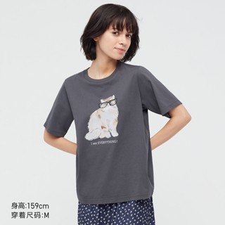 Uniqlo เสื้อยืด (UT) PAUL JOE Handles สําหรับผู้หญิง 43811