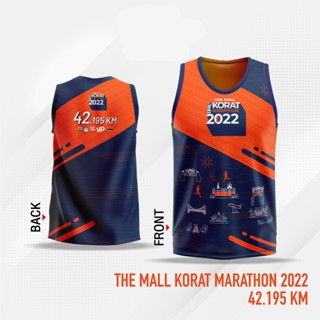 เสื้อวิ่งแขนกุด The Mall Korat Marathon 2022 (42.195K)