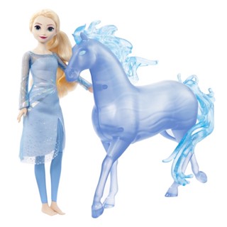 Disney Frozen Elsa &amp; Nokk ดิสนีย์ โฟรเซ่น ตุ๊กตา เอลซ่า และ น็อคค์ ม้าคู่ใจ HLW58