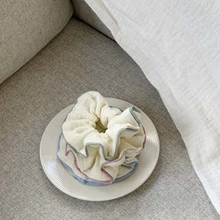 Whip cream scrunchies | ยางมัดผม oouu รุ่น whip cream มี 3 สี