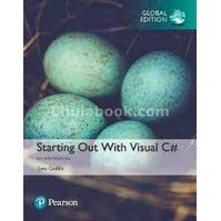 9781292163215 STARTING OUT WITH VISUAL C# (GLOBAL EDITION)