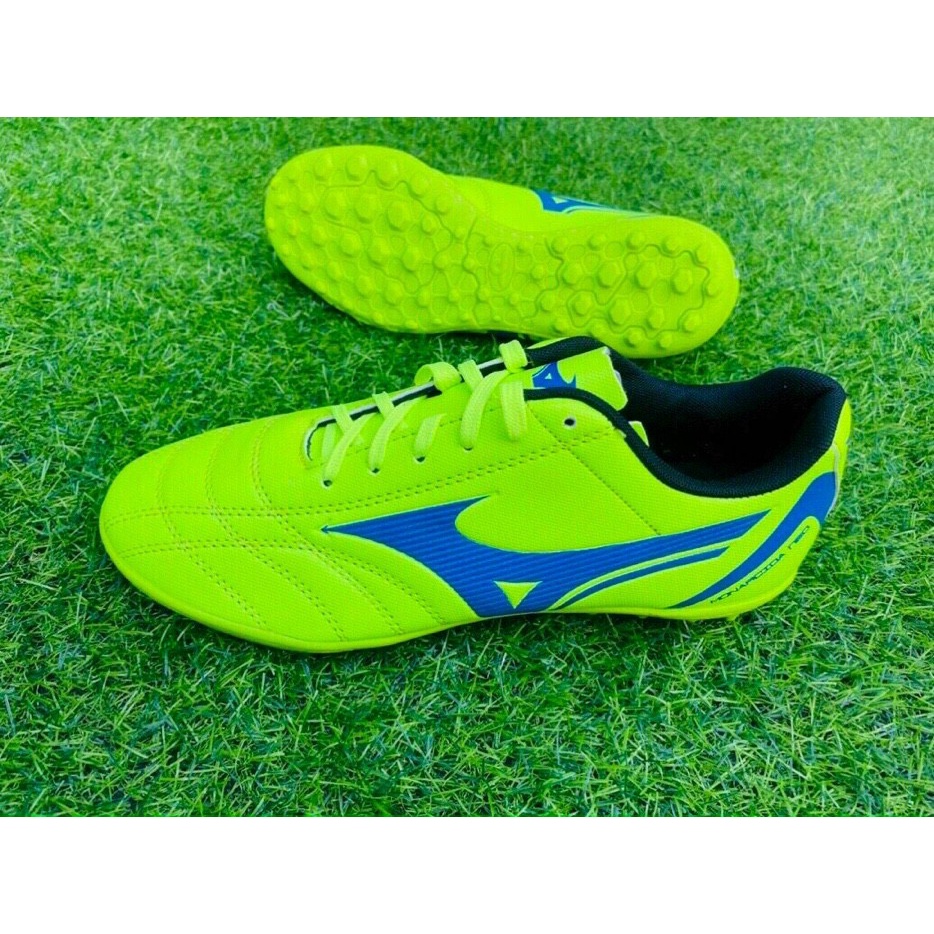รองเท้าฟุตบอลผู้ชาย Mizuno X2_รองเท้าฟุตบอลสนามหญ้าเทียม_การเย็บพื้น_สินค้าคุณภาพ