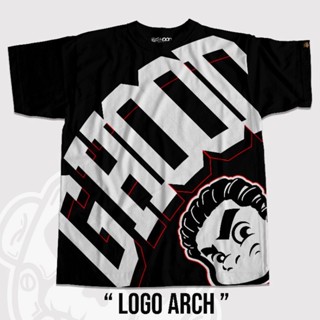 BIG LOGO ARCH_ (BLACK) by G-HOOD  เสื้อผ้าแฟชั่นผู้ชายเสื้อยืด