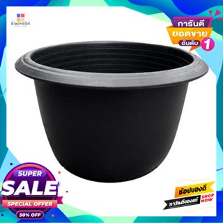 Black กระถางพลาสติกดำ PNP ขนาด 19 นิ้ว สีดำ Black plastic flower pot .size 19 inches black