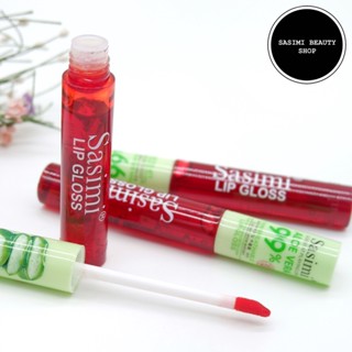 SASIMI Aloe Vera Lip Tint ลิปทินต์ว่านหางจระเข้ สีสันสดใส ริมฝีปากดูสุขภาพดี