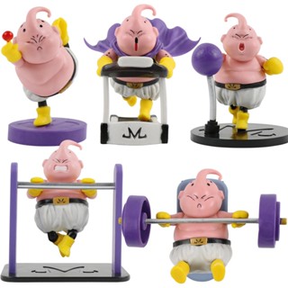 โมเดลฟิกเกอร์ PVC รูปปั้นอนิเมะ Dragon Ball Z Majin Buu Boo เหมาะกับของขวัญคริสต์มาส ของเล่นสําหรับเด็ก และผู้ใหญ่