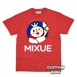 เสื้อยืด พิมพ์ลายเกม MIXUE ICE CREAM ROBLOX สําหรับเด็ก