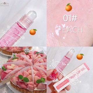 Dreamer Fresh Fruit Roll-on ลิปบาล์ม ไพรเมอร์ ให้ความชุ่มชื้น ใส ลิปออยล์ ชุ่มชื้น ติดทนนาน เครื่องสําอาง