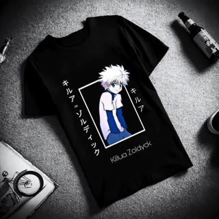 เสื้อยืด พิมพ์ลายอนิเมะ KILLUA JOLDICK DISTRO สําหรับผู้ชาย_02