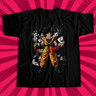 เสื้อเชิ้ต ลายการ์ตูน Dragon Ball Son Goku_05