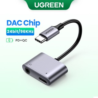 Ugreen 2 - In - 1 Usb C To 3 . 5 มม. เคสแท็บเล็ต สําหรับ Samsung Note 10 Note 10 Air5 4 iPad Pro 2020 2018