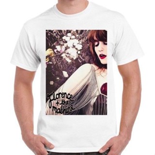 T-Shirtเสื้อยืด พิมพ์ลายฮาโลวีน Florence And The Machine Iconic Cool 479 สไตล์คลาสสิก เรโทร สําหรับผู้ชาย HBcegc06JMjaej