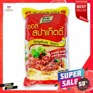 g 1100เพียวฟู้ดส์ซอสสปาเกตตี้กรัมPurefoods SpaghettiSauce1100 g