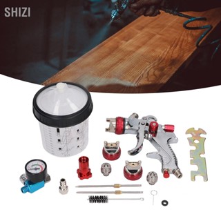 ShiZi HVLP ปืนพ่นสีรถยนต์พร้อมหัวฉีด 1.4mm 1.7mm 2.0mm Gravity Auto Paint Spray Torch Kit G1/4 Air Inlet