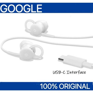 ส่ง 24 ชั่วโมง ของแท้ 100% ชุดหูฟังดิจิทัล แบบมีสาย USB-C Type-C สําหรับโทรศัพท์ Pixel Google