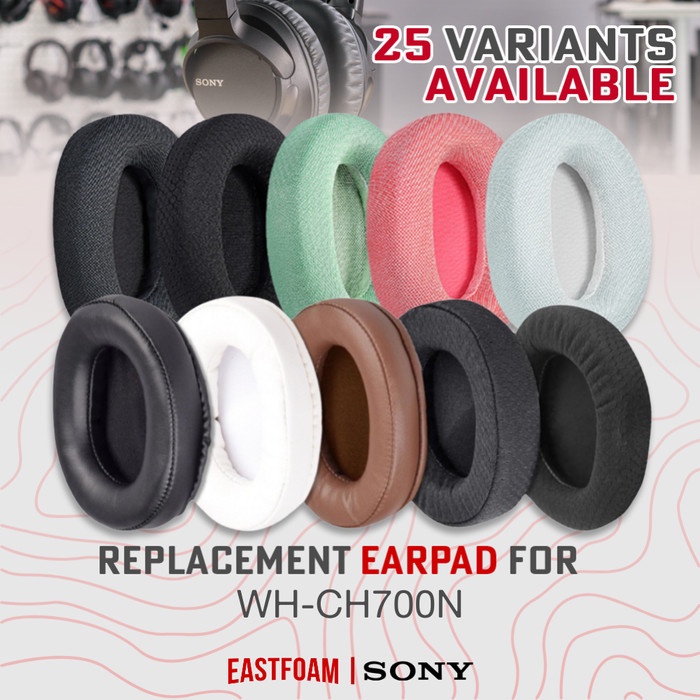 Earpad Earcup Sony WH-CH700N WH CH700N CH 700N แผ่นรองหูฟังโฟมโฟม