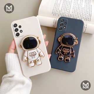 [พร้อมส่ง] เคสโทรศัพท์มือถือ ซิลิโคน กันกระแทก ลายนักบินอวกาศ 3D พร้อมขาตั้งวาง สําหรับ Samsung Galaxy Note 8 9 10 20 Note 10Plus 10Lite 20Ultra J7Prime