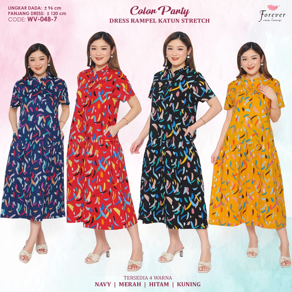 FOREVER SWEET Negligee Home Dress Color Party Series ชุดนอนสตรี WV-048-7