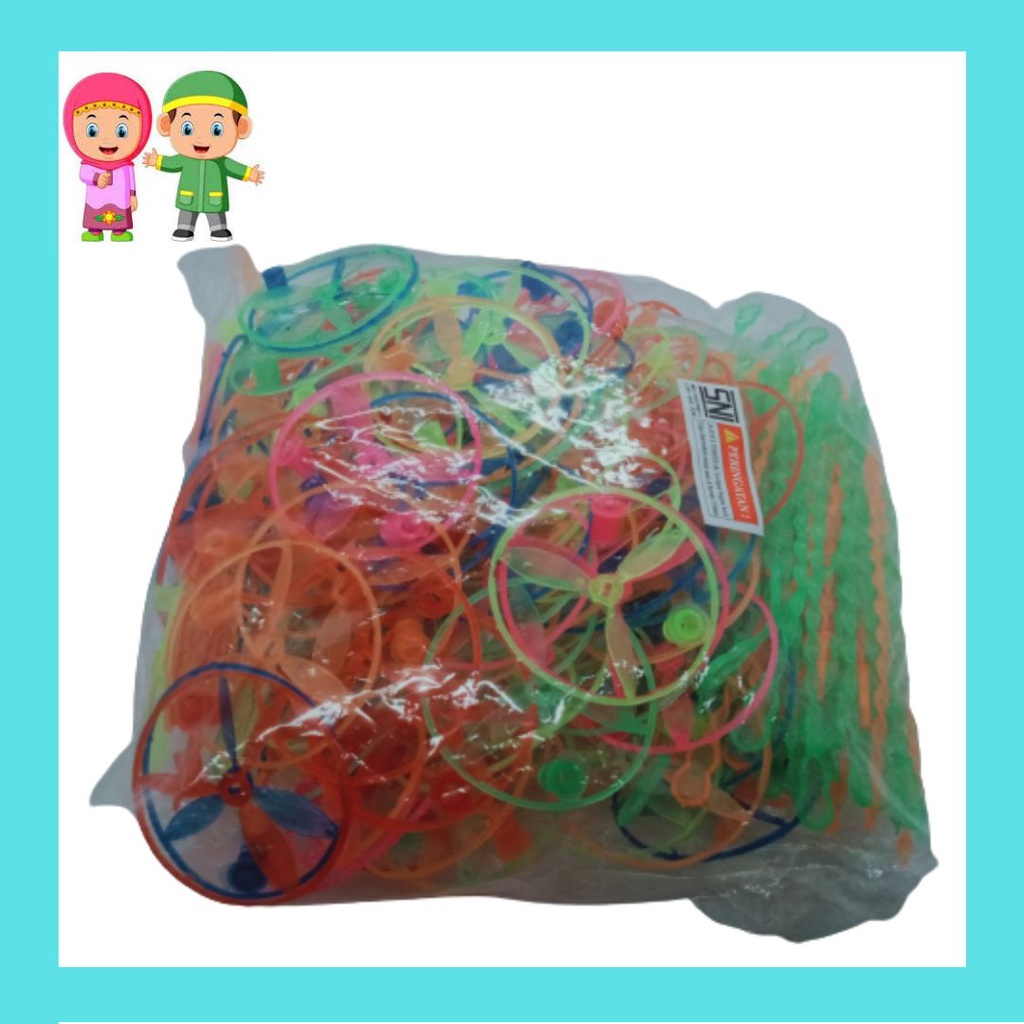 50 ชิ้นขนาดเล็ก UFO PROPELLERS MINI UFO PROPELLER ของเล่น