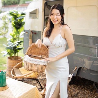 งดต่อราคา dress calico xs ไหม่ไม่มีตำหนิ ไซส์รูปสุดท้ายค่ะ ทรงสีสวยใส่ไปงานแต่งได้ค่ะ
