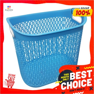 JUMBO ตะกร้าผ้าเหลี่ยมสูงจัมโบ้ SN 996 สีฟ้าJUMBO LAUNDRY BASKET SN 996 BLUE