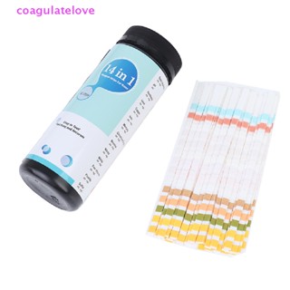 Coagulatelove 14-in-1 ชุดทดสอบคุณภาพน้ําดื่ม คลอรีน PH สําหรับสระว่ายน้ํา [ขายดี]