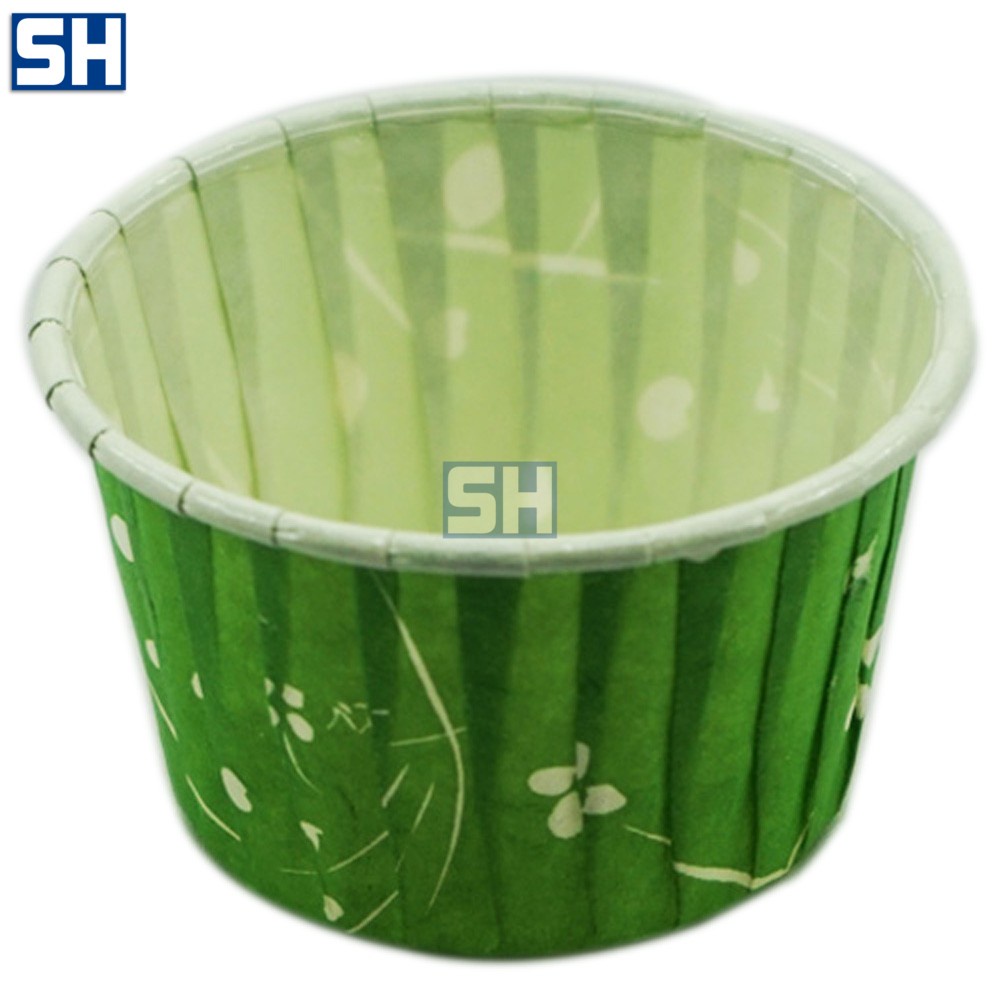 BAKING MUFFIN CUP - MUFFIN CAKE CUP (สี: เขียว) (100 ชิ้น)