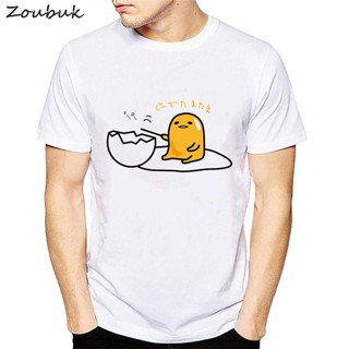 QiuY5 {Ready Stock XS-6XL} Japanese Cute Gudetama Lazy Egg A99 100% Cotton Sports Fitness Plus Size MenS T-Shirt C_07