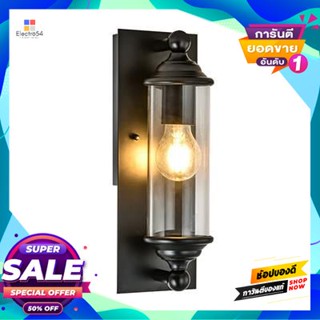 Lamp โคมไฟกิ่งภายนอก 1xE27 LUZINO รุ่น 0325-WT(BK) สีดำOutdoor Branch Lamp 1xE27 LUZINO Model 0325-WT(BK) Black