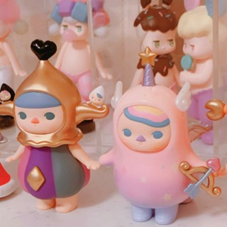 【ของแท้】POPMART Pucky Horoscope Babies Series กล่องสุ่ม ตุ๊กตาฟิกเกอร์ เครื่องประดับ ของขวัญ