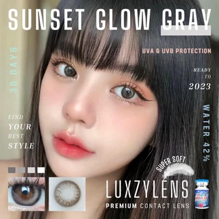 🔥คอนแทคเลนส์✨ขนาดมินิ✨ Sunset Glow (Luxzylens)