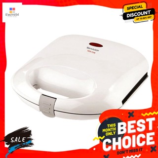 Sharp(ชาร์ป) Sharp ชาร์ป เครื่องทำแซนด์วิช 4 ชิ้น รุ่น KZS-70W Sharp Sharp 4-piece sandwich maker model KZS-70Wเครื่องปิ