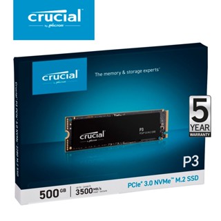 Crucial 500GB P3 NVMe M.2 SSD (Gen3)