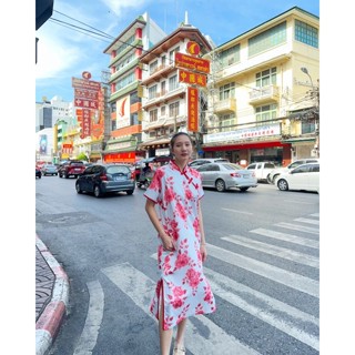 Neramit Xin Yi qipao (ไม่มีขนนก)