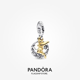 Pandora กระดิ่งทิงเกอร์ ชุบทอง 14K ของขวัญวันเกิด สําหรับสุภาพสตรี p615