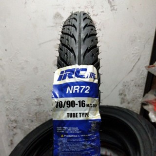 แหวนยางนอกรถจักรยานยนต์ 16 IRC NR72 70 90 -16 16 Nouvo Nuvo Skywave Hayate Front 70-90-16 709016 Nr72 Tubetype