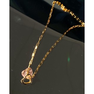 Valleydarley - สร้อยคอโซ่ Double Felice 14k Gold Plated Chain Necklace