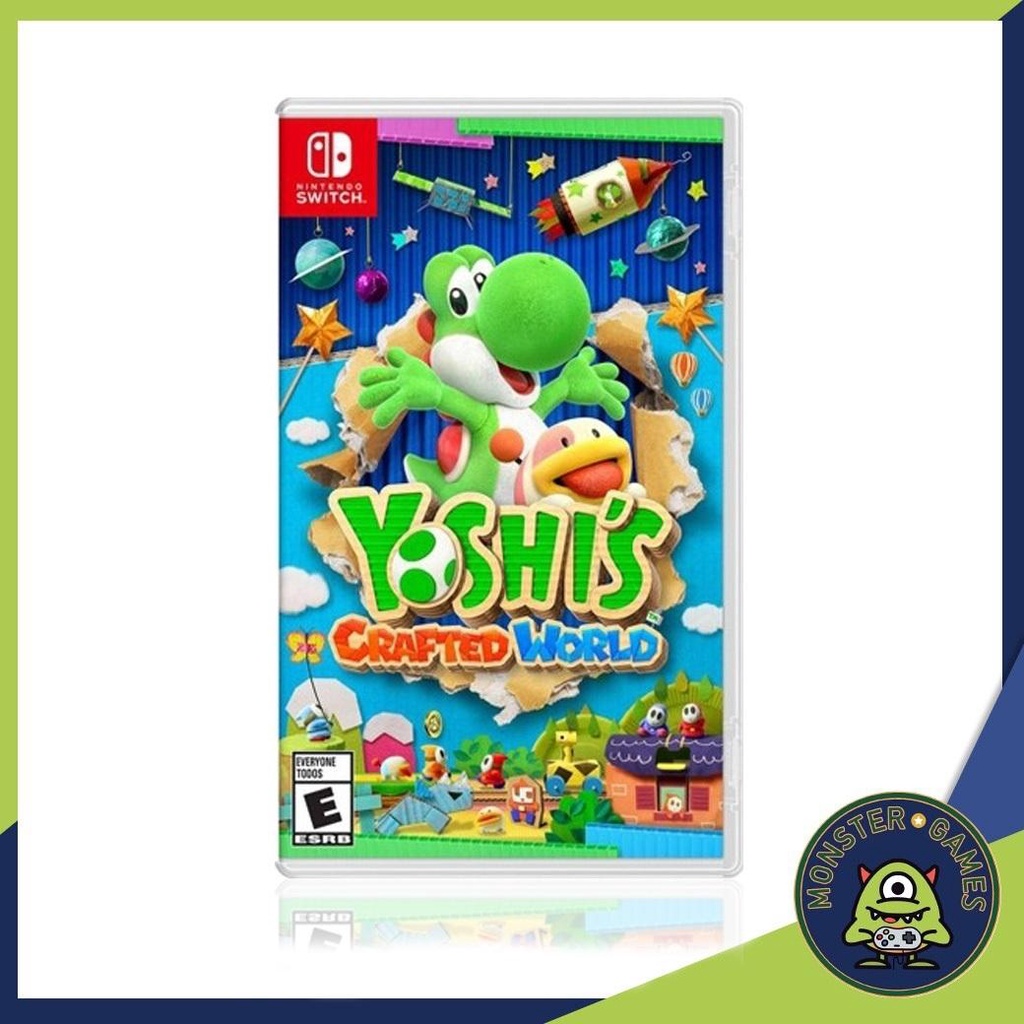 Yoshi's Crafted World Nintendo Switch game แผ่นแท้มือ1!!!!! (ตลับเกมส์Switch)(Yoshi switch)