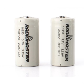 [แบตเตอรี่] 900mah 3.7v Li-ion 18350 Cells for Zorro Radio Controller ชุด 2ก้อน