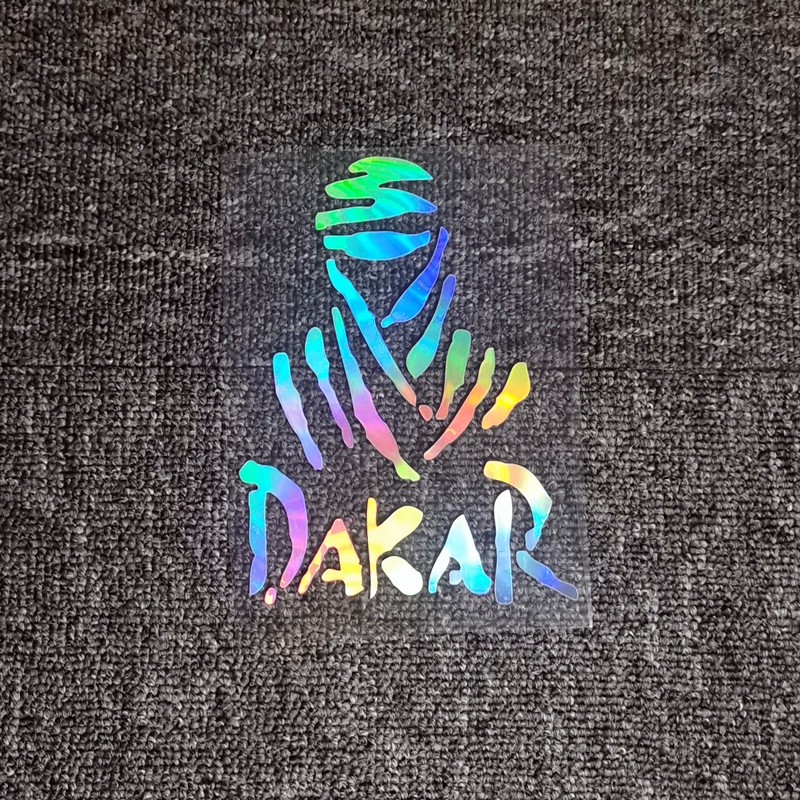สติกเกอร์รถ Dakar Rally Racing ตกแต่งสะท้อนแสงสําหรับรถจักรยานยนต์กระจก Trunk กันชนแล็ปท็อปโทรศัพท์