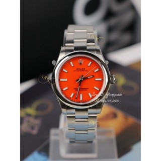 Rolex OP 31 mm. Red color Automatic Swiss movement