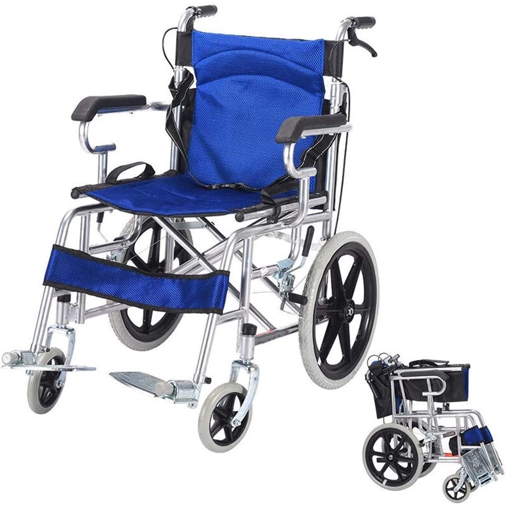 Homemakers wheelchair รถเข็นผู้สูงอายุ รถเข็นผู้ป่วย วีลแชร์ พับได้ พกพาสะดวก น้ำหนักเบา รถเข็นผู้ป่วย น้ำหนักเบา พับได