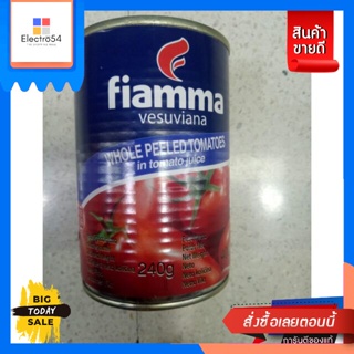 วัตถุดิบ Fianna Vesuviana Whole PeeledTomatoes in Tomato240g.Fianna Vesuviana Whole Peeled Tomatoes in Tomato