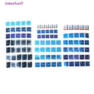 [InterfunT] สติกเกอร์ฉลาก Cpu 10 i3 i5 i7 i9 5 ชิ้น สําหรับตกแต่ง