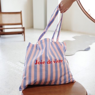 Joie de vivre tote bag