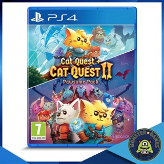 **มีซับไทย** Cat Quest Pawsome Pack 1&amp;2 Ps4 Game แผ่นแท้มือ1!!!!! (Cat Quest Ps4)