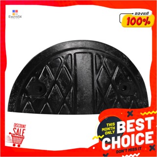 RUBBER ปิดหัวท้าย ยางชะลอความเร็ว RIGHT 17x35x5 ซม. สีดำRUBBER SPEED BUMP END CAP RIGHT 17X35X5CM BLACK