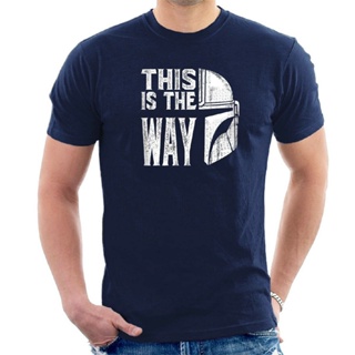 THIS IS THE WAY T-SHIRT DISTRESSED The Mandalorian Star Wars_04